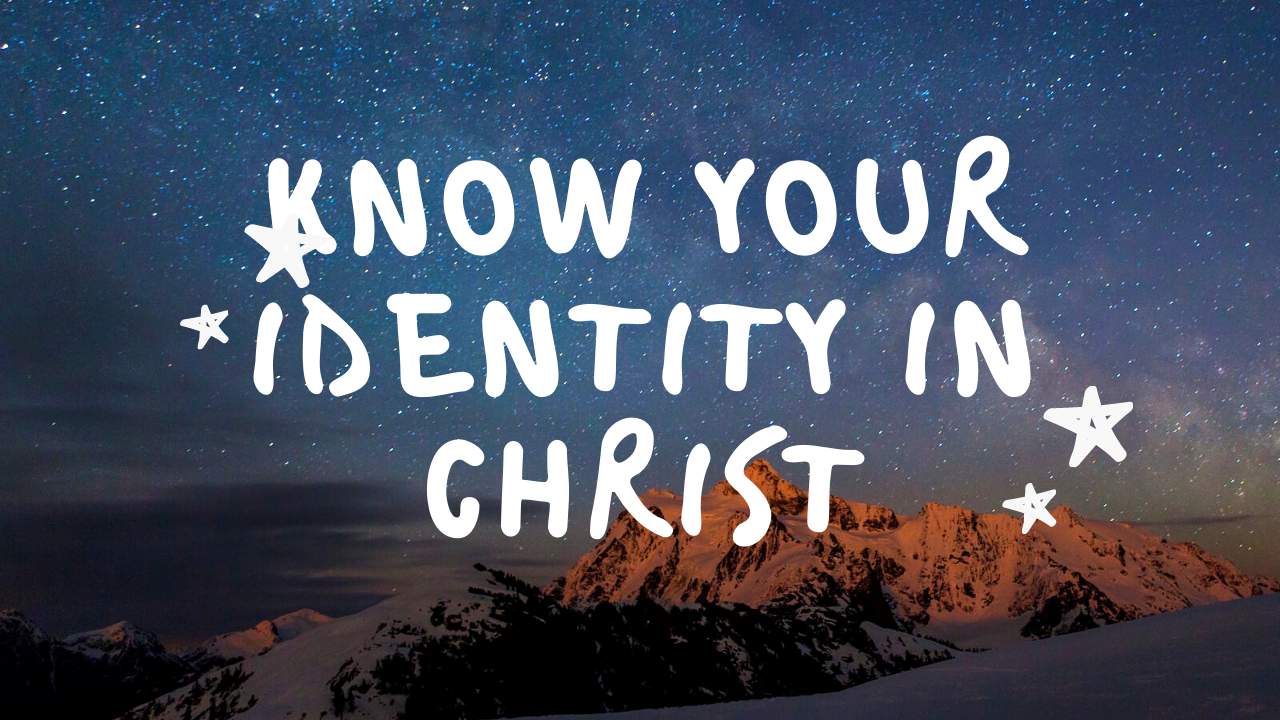 Who are you in Christ?